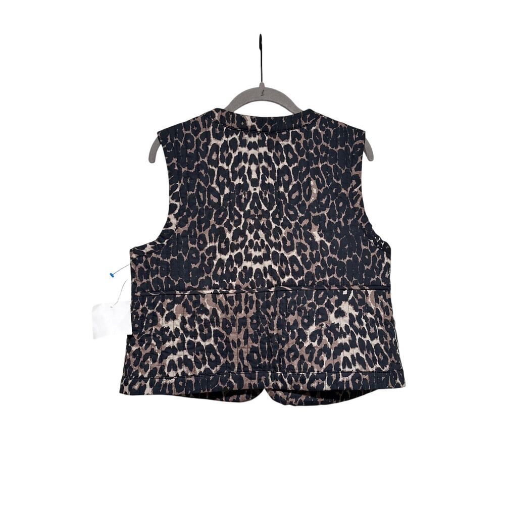 Bailey/44 Leopard Print Sleeveless Vest M - Picture 8 of 8
